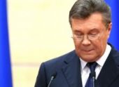 Янукович раскритиковал из России «кровавый фейерверк» Порошенко