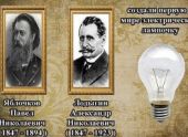 Кто изобрел первую лампочку Кто изобрел первую лампочку